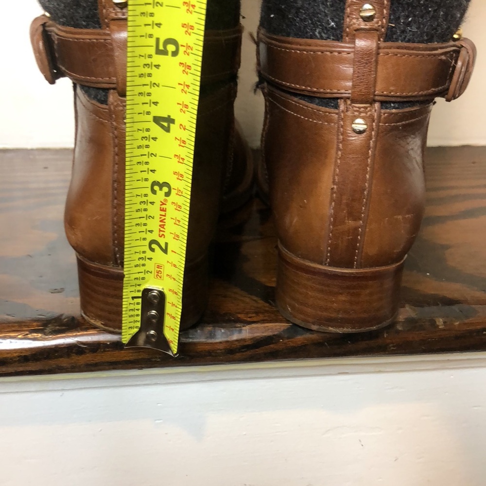 Tory Burch Wool and Leather Knee High Riding Boots Size 7 - Picture 12 of 12